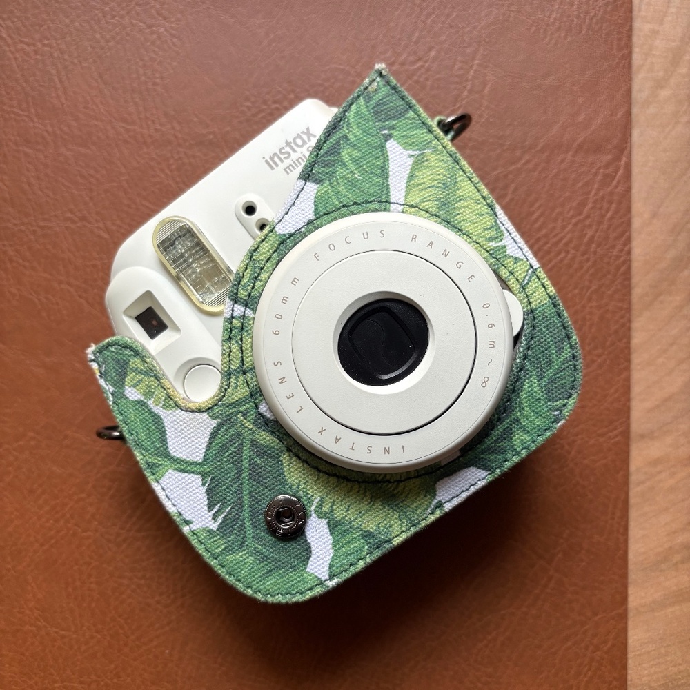 SOLD // Fujifilm Instax Mini 8 Polaroid Camera with Case